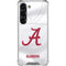 University of Alabama White Jersey Galaxy S23 Clear Case