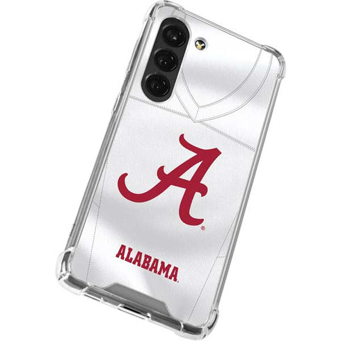 University of Alabama White Jersey Galaxy S23 Clear Case