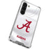 University of Alabama White Jersey Galaxy S23 Clear Case