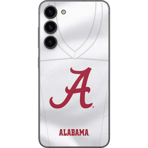 University of Alabama White Jersey Galaxy S23 FE Skin