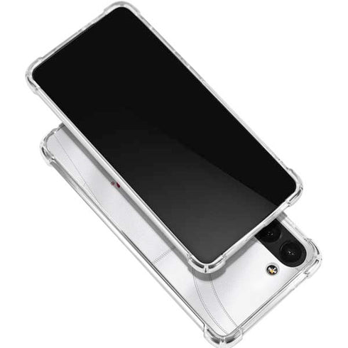 University of Alabama White Jersey Galaxy S23 Plus Clear Case