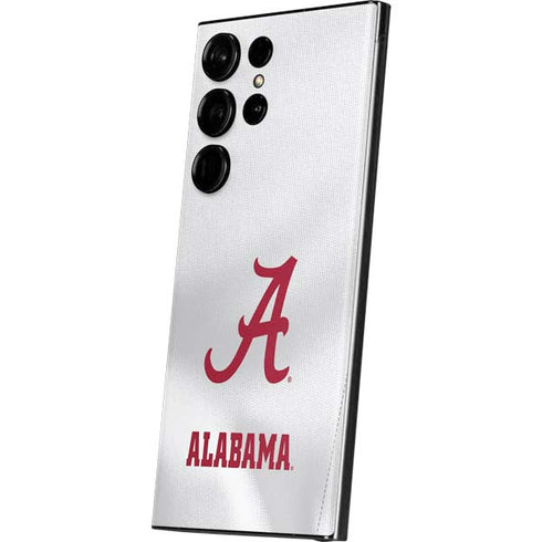 University of Alabama White Jersey Galaxy Skins