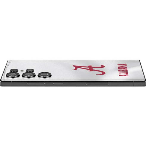 University of Alabama White Jersey Galaxy Skins