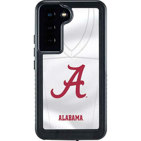 University of Alabama White Jersey Galaxy S23 Waterproof Case