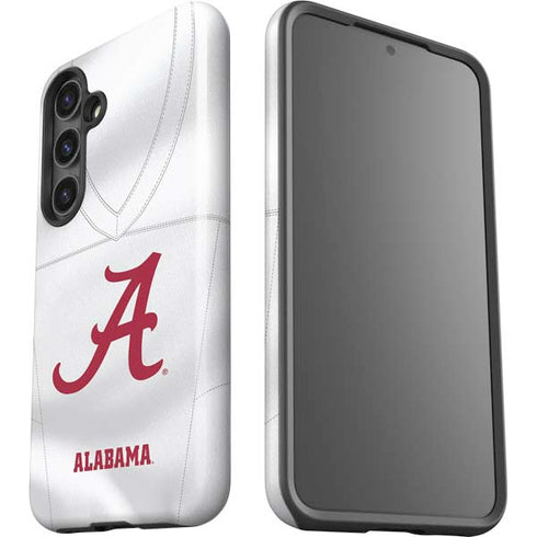 University of Alabama White Jersey Galaxy S25 Impact Case