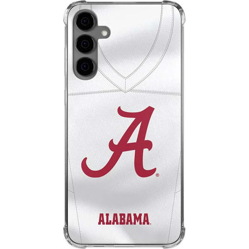 University of Alabama White Jersey Galaxy S24 Plus Clear Case
