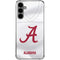 University of Alabama White Jersey Galaxy S24 Plus Clear Case