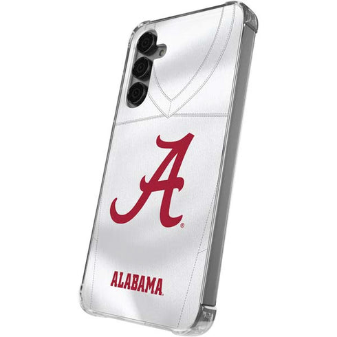 University of Alabama White Jersey Galaxy S24 Plus Clear Case