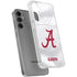 University of Alabama White Jersey Galaxy S24 Plus Clear Case
