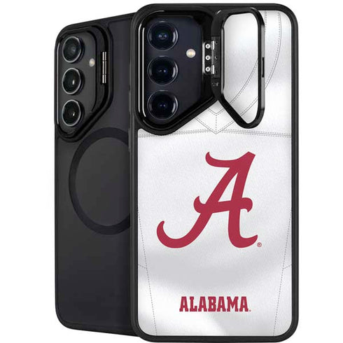 University of Alabama White Jersey Galaxy S25 Plus Kickstand Case