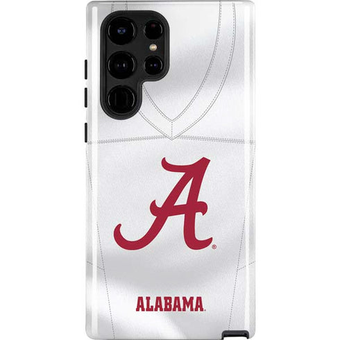 University of Alabama White Jersey Galaxy Cases