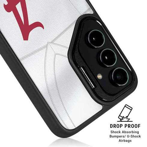University of Alabama White Jersey Galaxy S25 Ultra Kickstand Case
