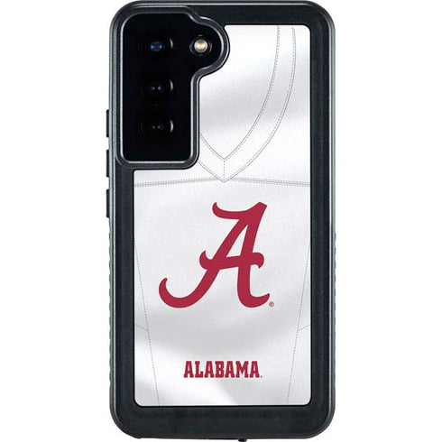 University of Alabama White Jersey Galaxy S24 Waterproof Case