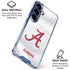 University of Alabama White Jersey Galaxy S25 Clear Case