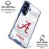 University of Alabama White Jersey Galaxy S25 Plus Clear Case