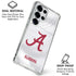 University of Alabama White Jersey Galaxy S25 Ultra Clear Case
