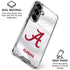 University of Alabama White Jersey Galaxy S26 Clear Case