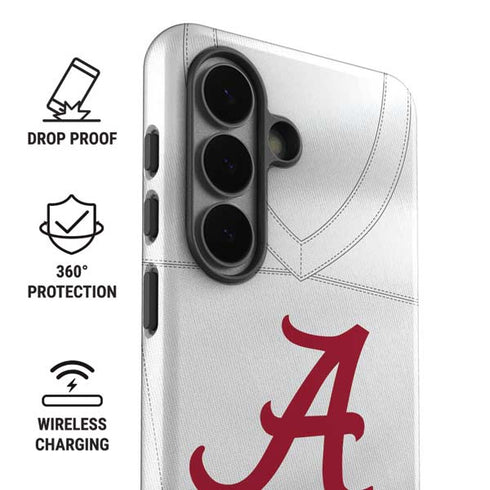 University of Alabama White Jersey Galaxy S26 Plus Impact Case