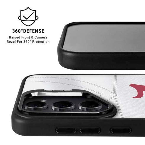 University of Alabama White Jersey Galaxy S26 Plus Kickstand Case
