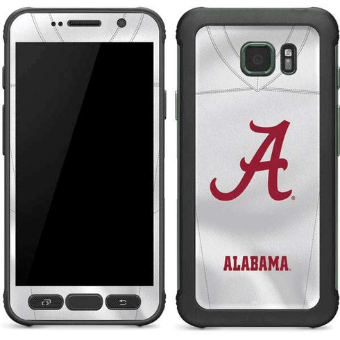 University of Alabama White Jersey Galaxy S7 Active Skin