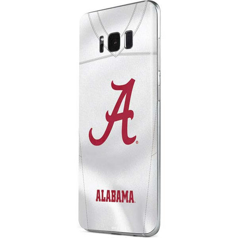 University of Alabama White Jersey Galaxy S8 Plus Skin
