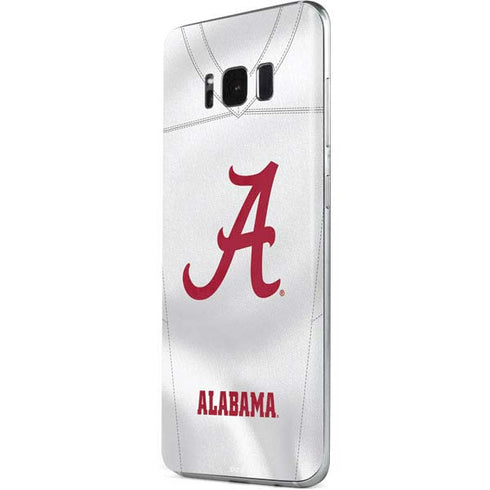 University of Alabama White Jersey Galaxy S8 Skin