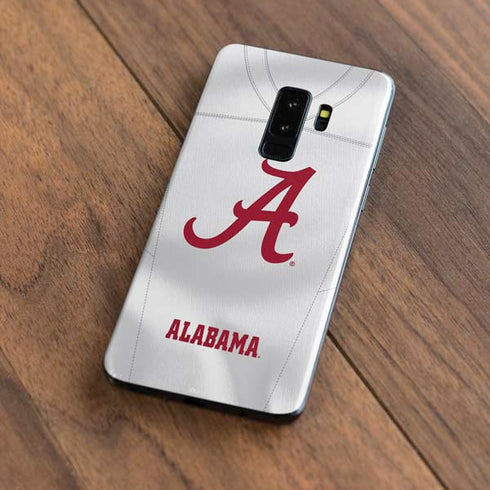 University of Alabama White Jersey Galaxy S9 Plus Skin