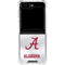 University of Alabama White Jersey Galaxy Z Flip5 5G Clear Case