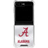 University of Alabama White Jersey Galaxy Z Flip5 5G Clear Case