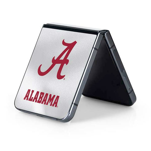University of Alabama White Jersey Galaxy Z Flip5 5G Skin