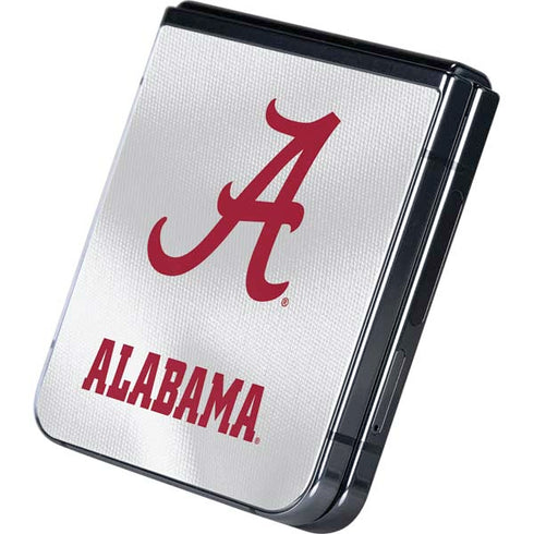 University of Alabama White Jersey Galaxy Z Flip5 5G Skin