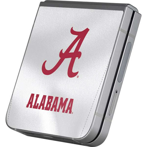 University of Alabama White Jersey Galaxy Z Flip6 Skin