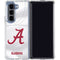 University of Alabama White Jersey Galaxy Z Fold5 5G Clear Case