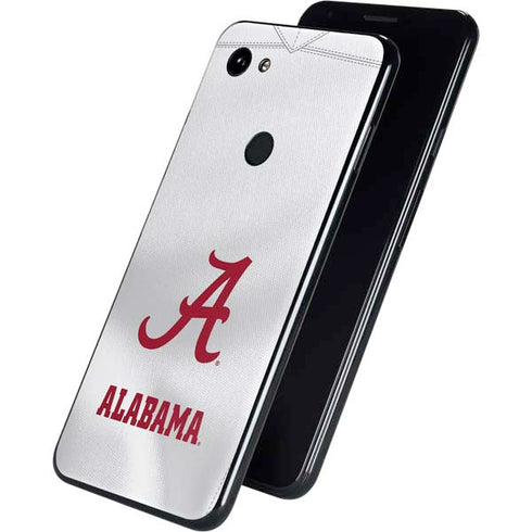 University of Alabama White Jersey Google Pixel 3a Skin