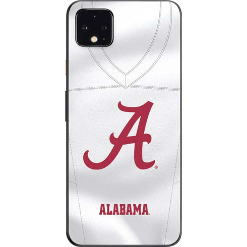 University of Alabama White Jersey Google Pixel 4 XL Skin