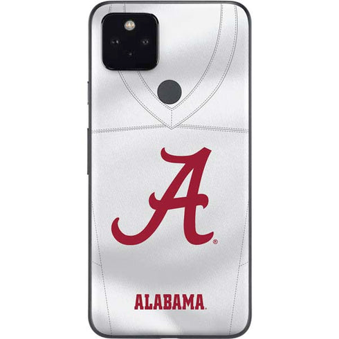 University of Alabama White Jersey Google Pixel 4a 5G Skin