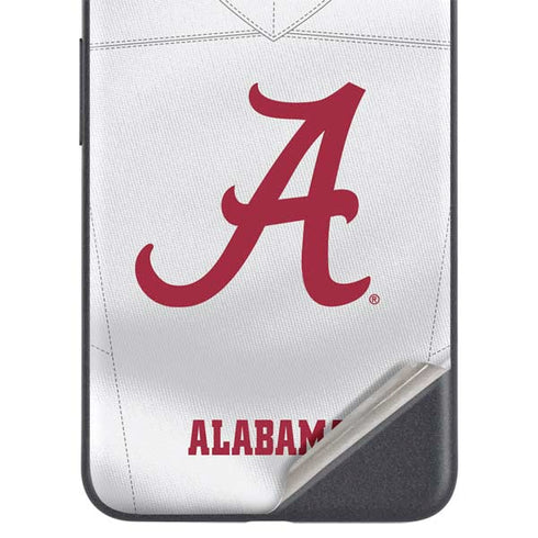 University of Alabama White Jersey Google Pixel 5a Skin