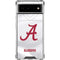 University of Alabama White Jersey Google Pixel 6 Clear Case