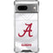 University of Alabama White Jersey Google Pixel 8 Clear Case