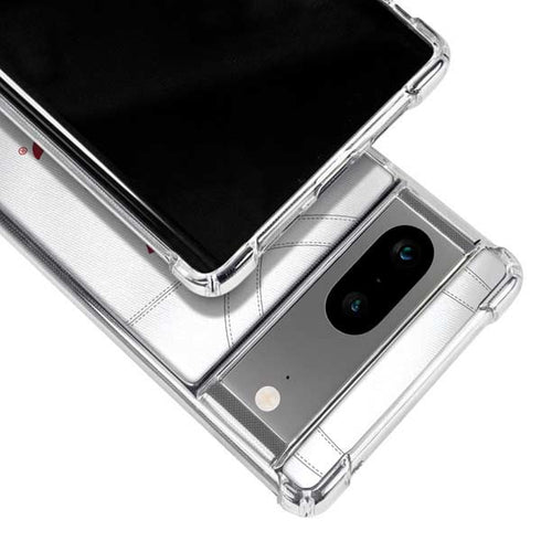 University of Alabama White Jersey Google Pixel 8 Clear Case