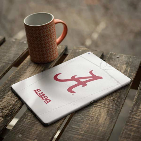 University of Alabama White Jersey iPad Skins