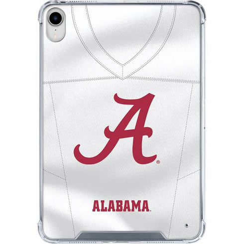 University of Alabama White Jersey iPad 11th Gen (2025) Clear Case