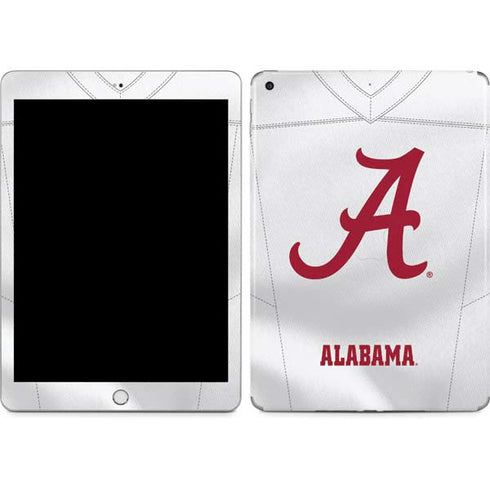 University of Alabama White Jersey Apple iPad Skin