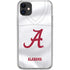University of Alabama White Jersey iPhone 11 Clear Case