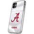 University of Alabama White Jersey iPhone 11 Clear Case