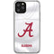 University of Alabama White Jersey iPhone 11 Pro Clear Case