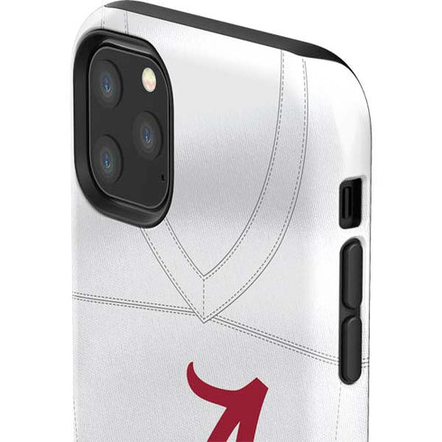 University of Alabama White Jersey iPhone 11 Pro Max Impact Case