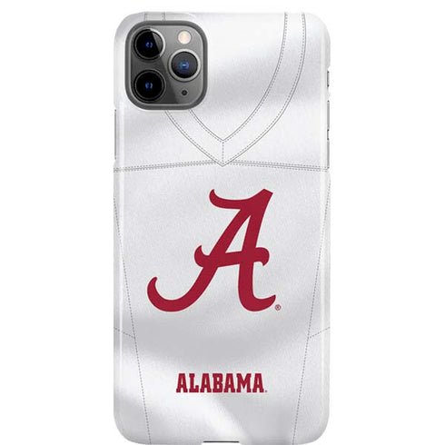University of Alabama White Jersey iPhone Cases