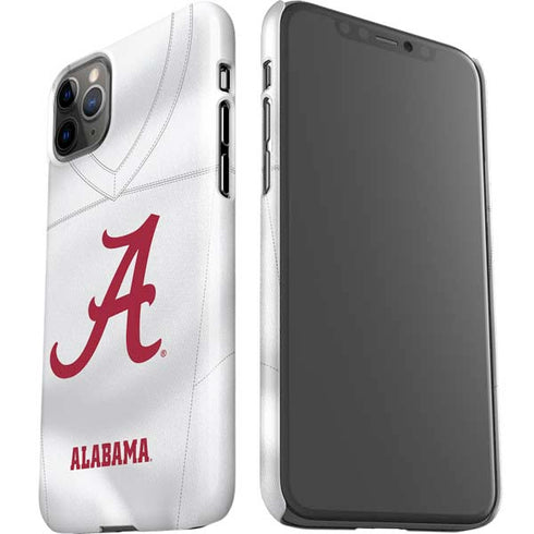 University of Alabama White Jersey iPhone 11 Pro Max Lite Case