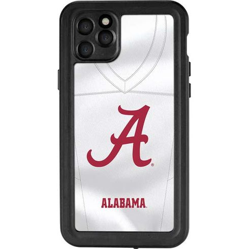 University of Alabama White Jersey iPhone 11 Pro Max Waterproof Case